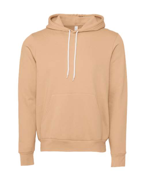 BELLA + CANVAS 3719 Unisex Sponge Fleece Hoodie Sweatshirt