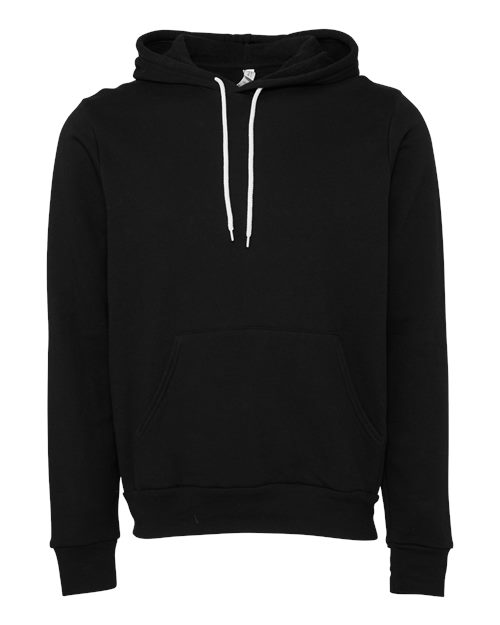 BELLA + CANVAS 3719 Unisex Sponge Fleece Hoodie Sweatshirt