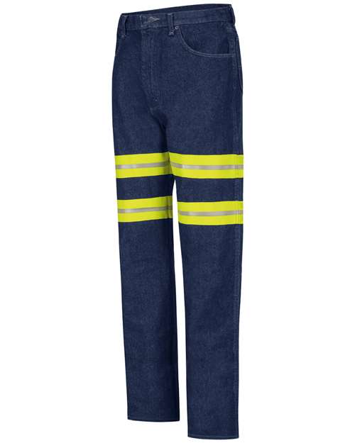 Red Kap PD60ED Men's Enhanced Visibility Relaxed Fit Jeans
