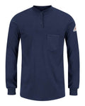 Bulwark SEL3 Women's Long Sleeve Tagless Henley Shirt