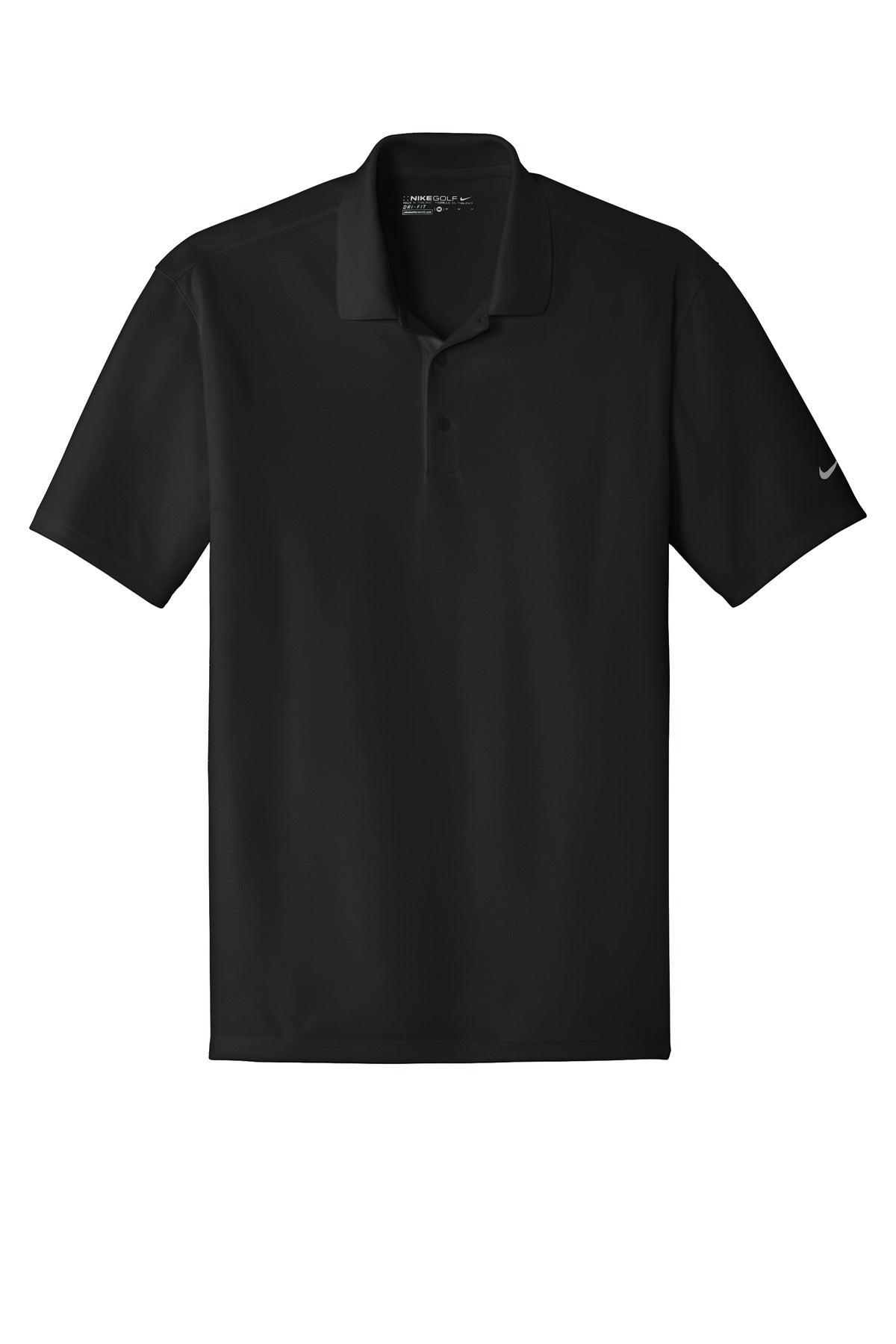 Nike 838956 FIT Classic Fit Players Polo with Flat Knit Collar