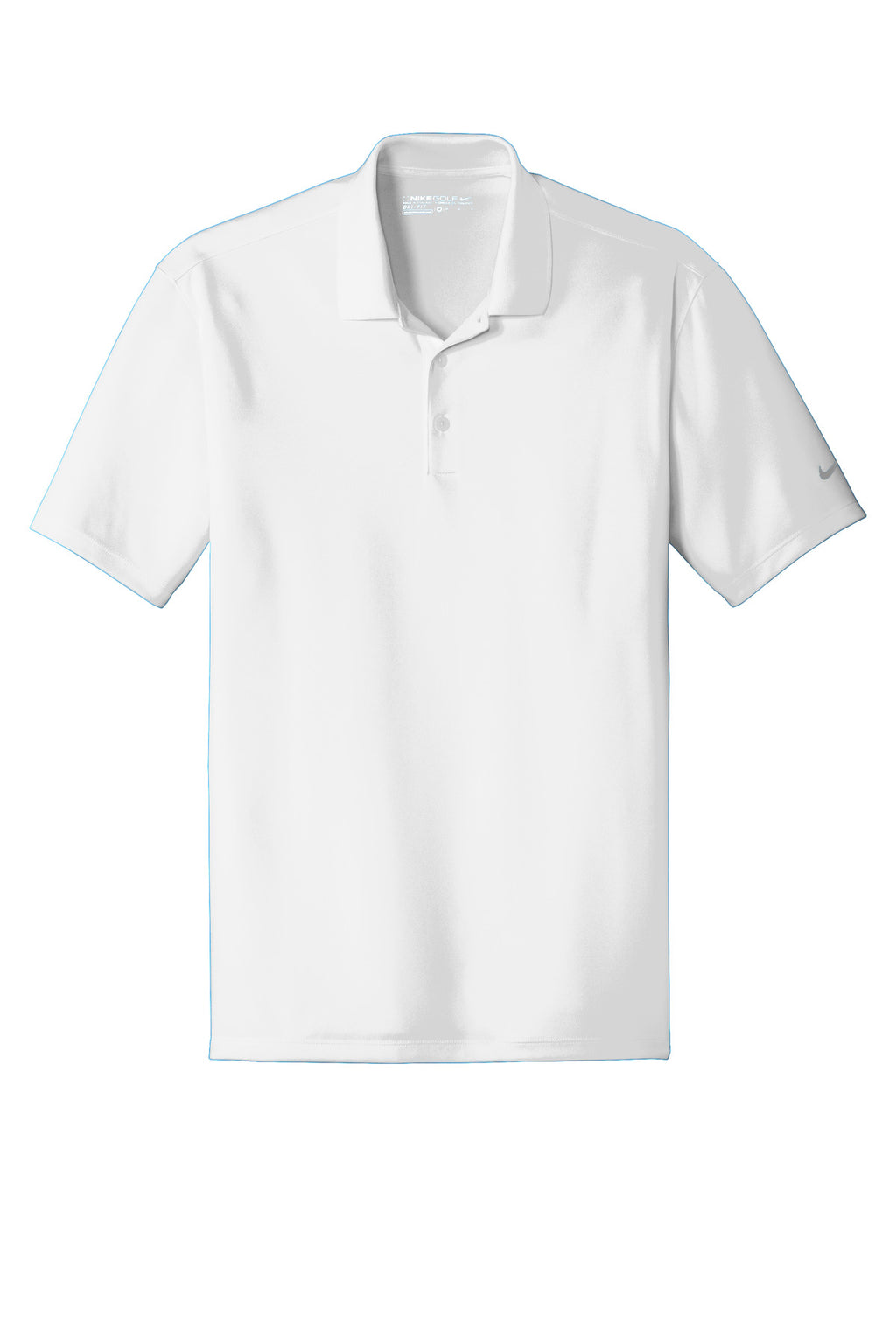 Nike 838956 FIT Classic Fit Players Polo with Flat Knit Collar