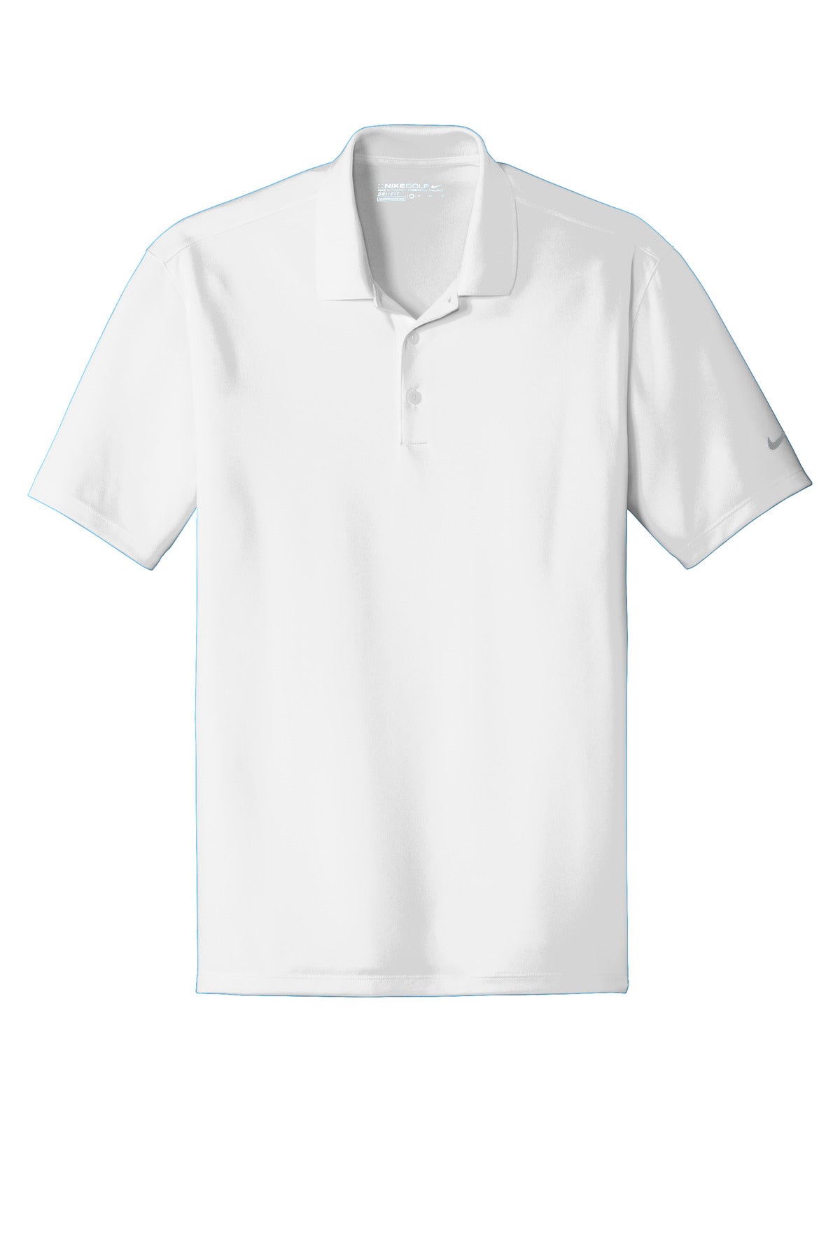 Nike 838956 FIT Classic Fit Players Polo with Flat Knit Collar