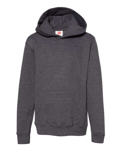 Hanes P473 Youth EcoSmart® Hooded Sweatshirt