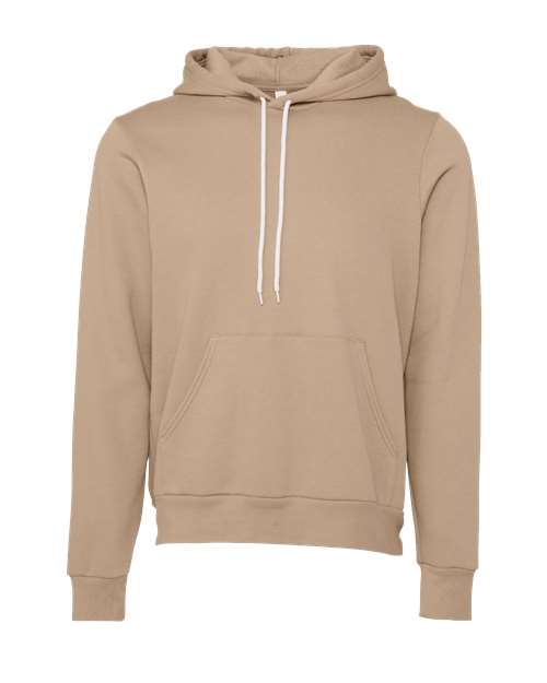 BELLA + CANVAS 3719 Unisex Sponge Fleece Hoodie Sweatshirt