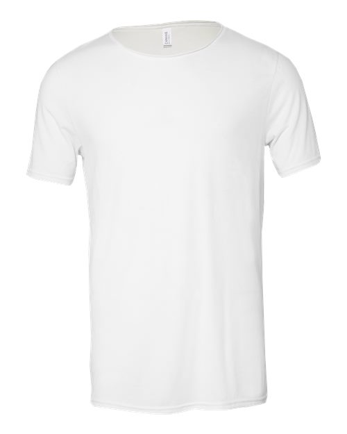 BELLA + CANVAS 3414 Unisex FWD Fashion Triblend Raw Neck Tee
