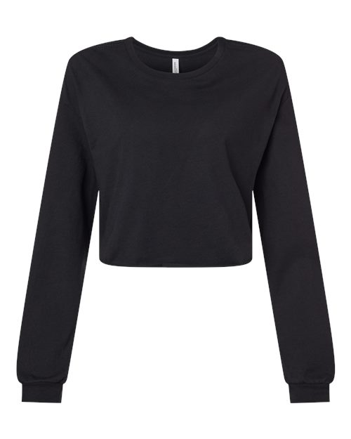 BELLA + CANVAS 6501 Women's FWD Fashion Crop Long Sleeve Tee
