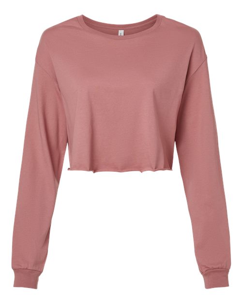 BELLA + CANVAS 6501 Women's FWD Fashion Crop Long Sleeve Tee