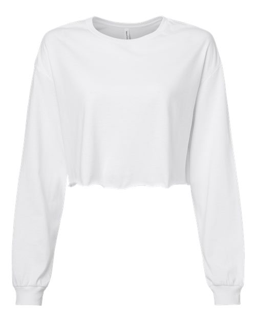 BELLA + CANVAS 6501 Women's FWD Fashion Crop Long Sleeve Tee