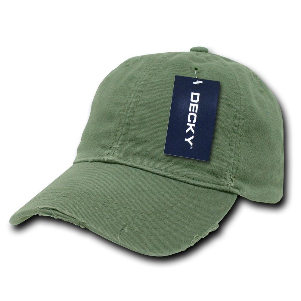 Decky 860 6 Panel Low Profile Relaxed Vintage Polo Fitted, Cream
