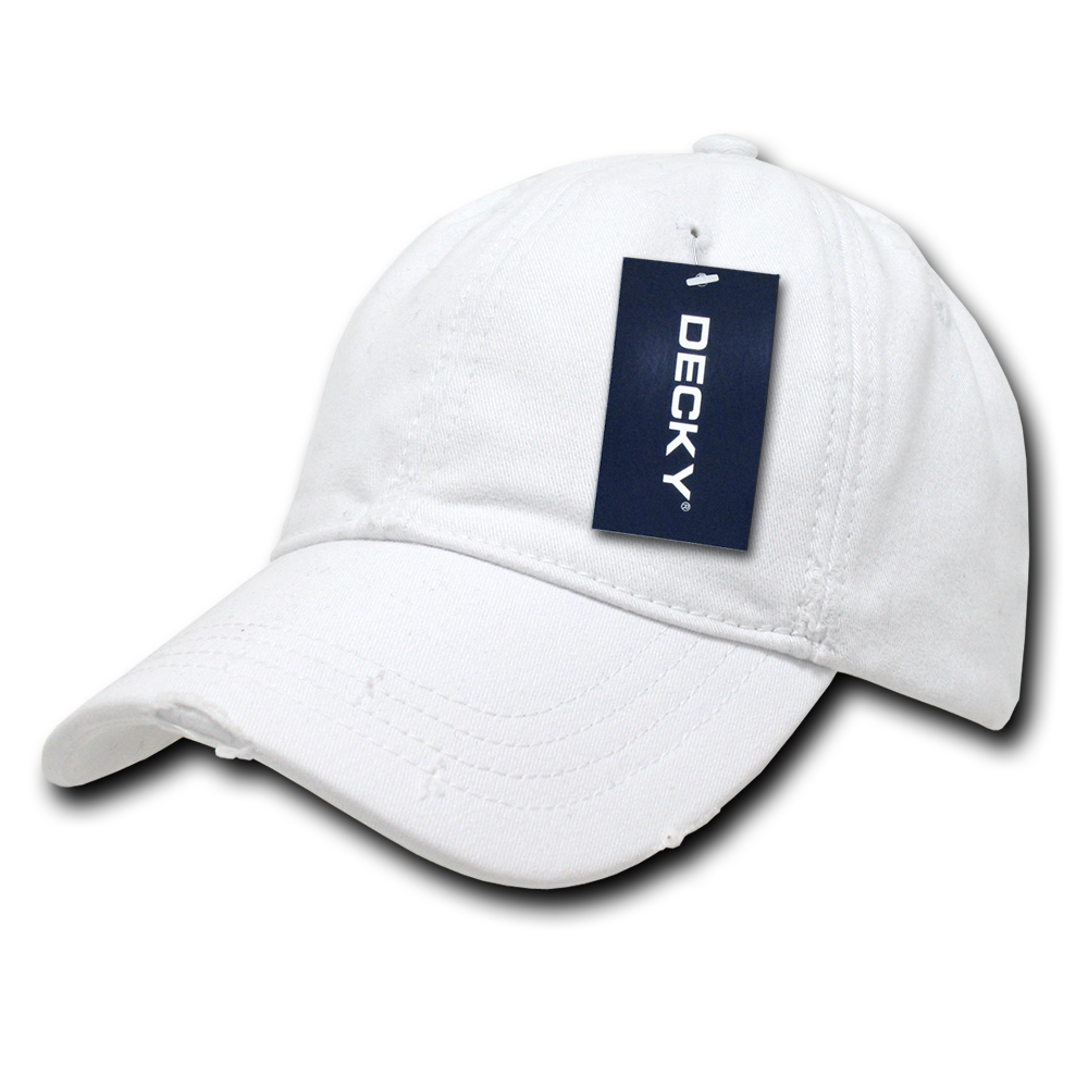Decky 860 6 Panel Low Profile Relaxed Vintage Polo Fitted, Cream