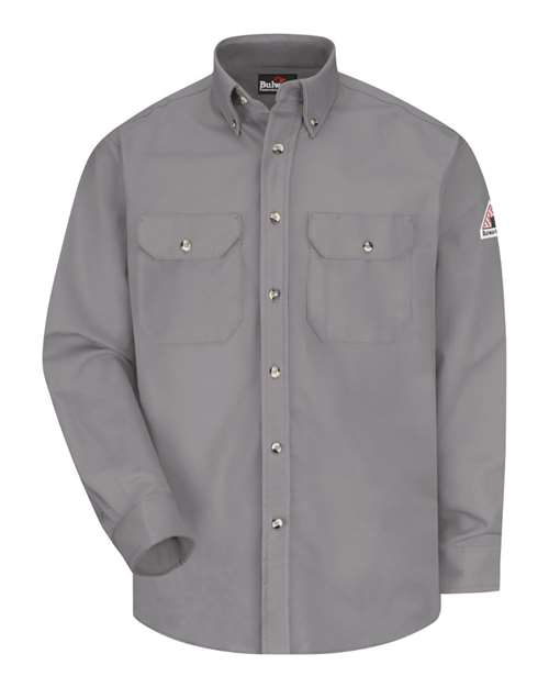 Bulwark SLU2T Men's Tall Dress Uniform Shirt - Excel FR ComforTouch - 7 oz.
