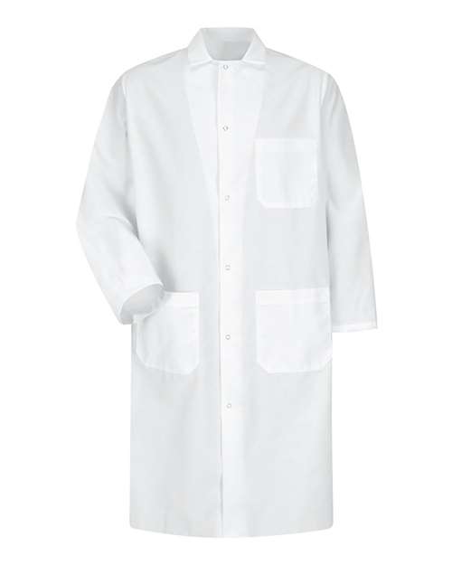 Red Kap KS64 Unisex Butcher Coat with Interior Chest Pocket