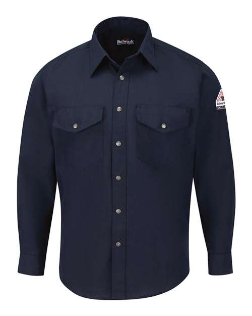 Bulwark SNS2 Men's Snap-Front Uniform Shirt - Nomex® IIIA - 4.5 oz.