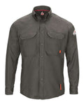 Bulwark QS50 Men's iQ Series® Long Sleeve Comfort Woven Lightweight Shirt