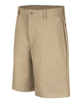 Red Kap PC26 Men's Cotton Casual Plain Front Shorts