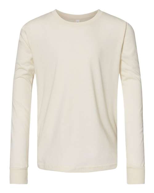 BELLA + CANVAS 3501Y Youth Jersey Long Sleeve Tee