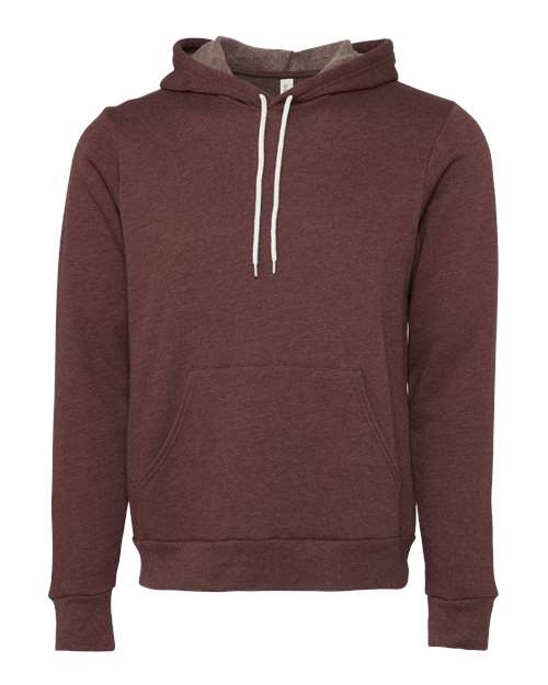 BELLA + CANVAS 3719 Unisex Sponge Fleece Hoodie Sweatshirt