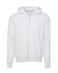 BELLA + CANVAS 3739 Unisex Sponge Fleece Full-Zip Hoodie Sweatshirt