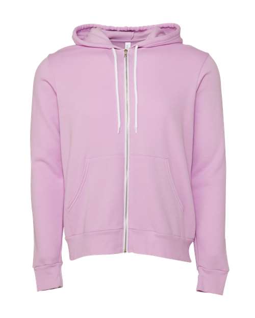 BELLA + CANVAS 3739 Unisex Sponge Fleece Full-Zip Hoodie Sweatshirt