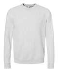 BELLA + CANVAS 3901 Unisex Sponge Fleece Raglan Crewneck Sweatshirt