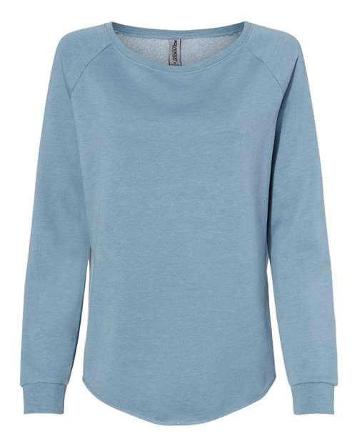Independent Trading Co. PRM2000 Women's California Wave Wash Crewneck Sweatshirt