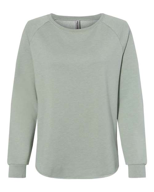 Independent Trading Co. PRM2000 Women's California Wave Wash Crewneck Sweatshirt