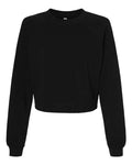 BELLA + CANVAS 7505 Women's Crop Raglan Crewneck Sweatshirt