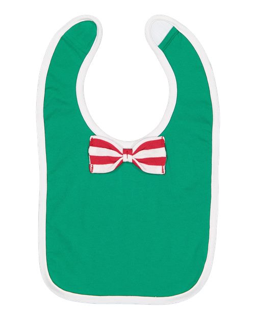 Rabbit Skins 1002 Infant Baby Rib Bow Tie Bib