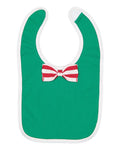 Rabbit Skins 1002 Infant Baby Rib Bow Tie Bib