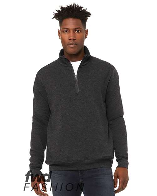 BELLA + CANVAS 3740 Unisex FWD Fashion Quarter-Zip Sweatshirt