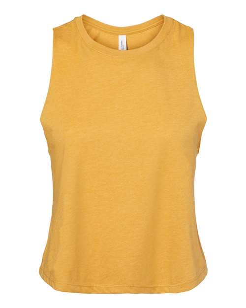 BELLA + CANVAS 6682 Women's Racerback Crop Tank