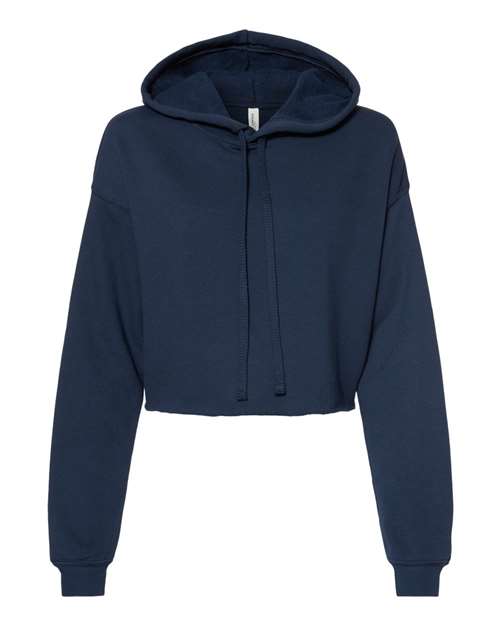 BELLA + CANVAS 7502 Women's Crop Hoodie Sweatshirt