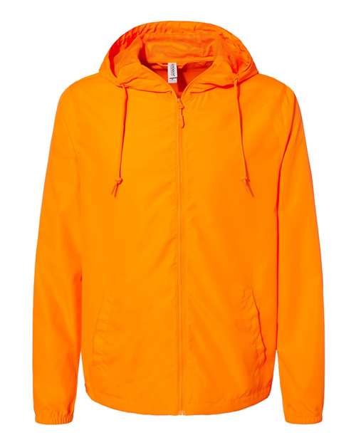 Independent Trading Co. EXP54LWZ Men's Lightweight Windbreaker Full-Zip Jacket