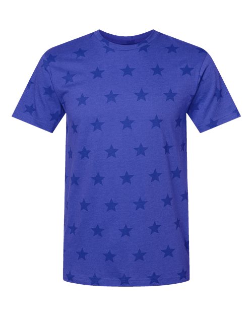 Code Five 3929 Men's Star Print Tee