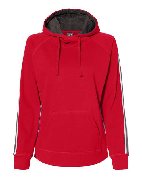 J. America 8642 Women's Rival Fleece Hooded Sweatshirt