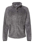 J. America 8463 Women's Boundary Shag Frosty Sherpa Full-Zip