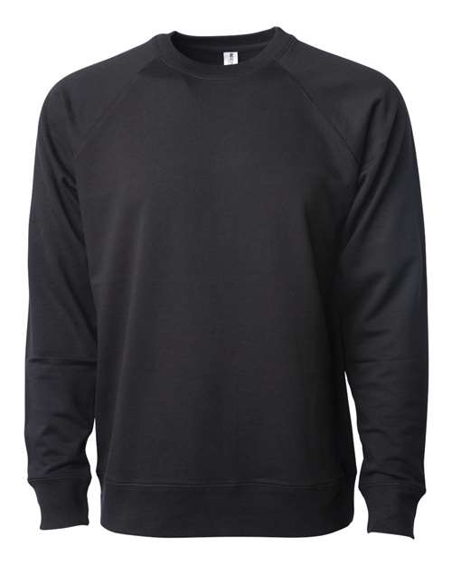 Independent Trading Co. SS1000C Unisex Icon Lightweight Loopback Terry Crewneck Sweatshirt
