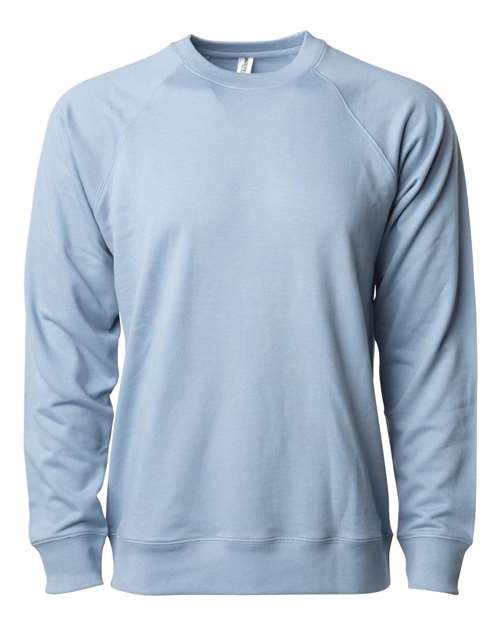 Independent Trading Co. SS1000C Unisex Icon Lightweight Loopback Terry Crewneck Sweatshirt