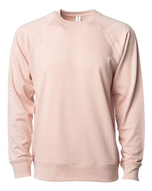 Independent Trading Co. SS1000C Unisex Icon Lightweight Loopback Terry Crewneck Sweatshirt