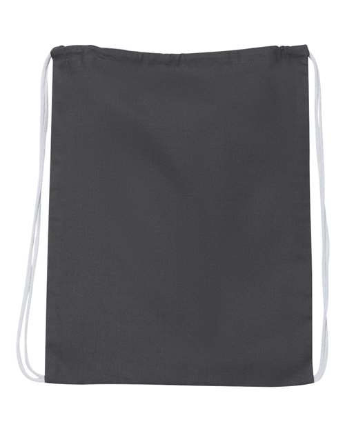 Q-Tees Q4500 Economical Cotton Drawstring Bag