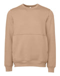 BELLA + CANVAS 3743 FWD Fashion Raw Seam Crewneck Sweatshirt