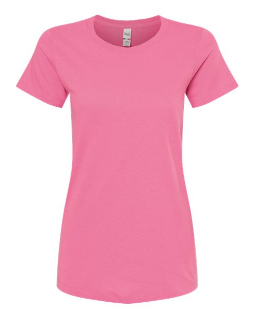 M&O 4810 Women's Gold Soft Touch T-Shirt