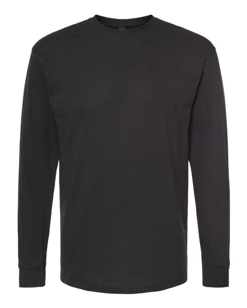 M&O 4820 Unisex Gold Soft Touch Long Sleeve T-Shirt