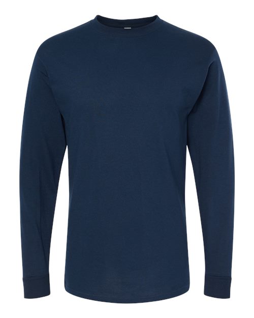 M&O 4820 Unisex Gold Soft Touch Long Sleeve T-Shirt