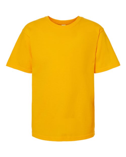 M&O 4850 Youth Gold Soft Touch T-Shirt