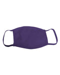 Bayside 1900 USA-Made 100% Cotton Face Mask