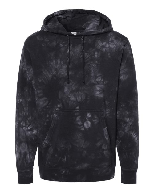 Independent Trading Co. PRM4500TD Unisex Midweight Tie-Dyed Hooded Sweatshirt