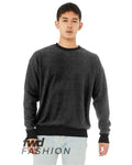 BELLA + CANVAS 3345 Unisex FWD Fashion Sueded Drop Shoulder Crewneck Sweatshirt