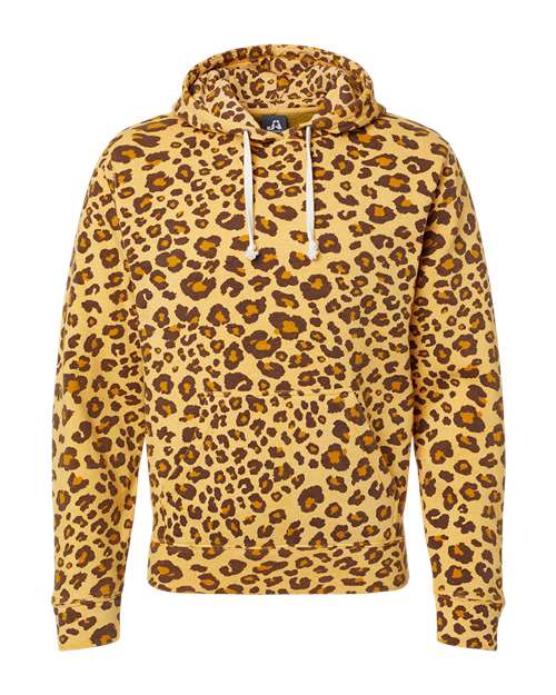 J. America 8871 Men's Triblend Fleece Hooded Sweatshirt